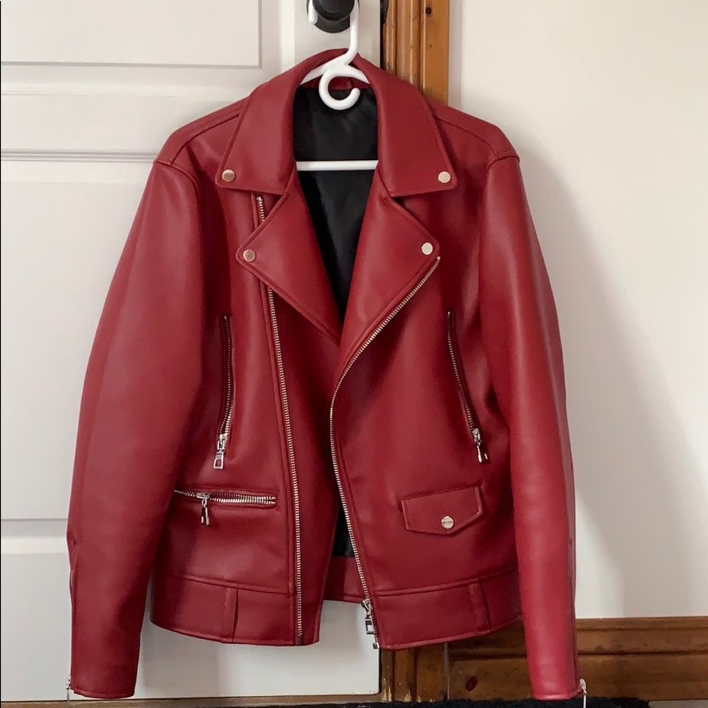 Men’s Zara faux leather Jacket